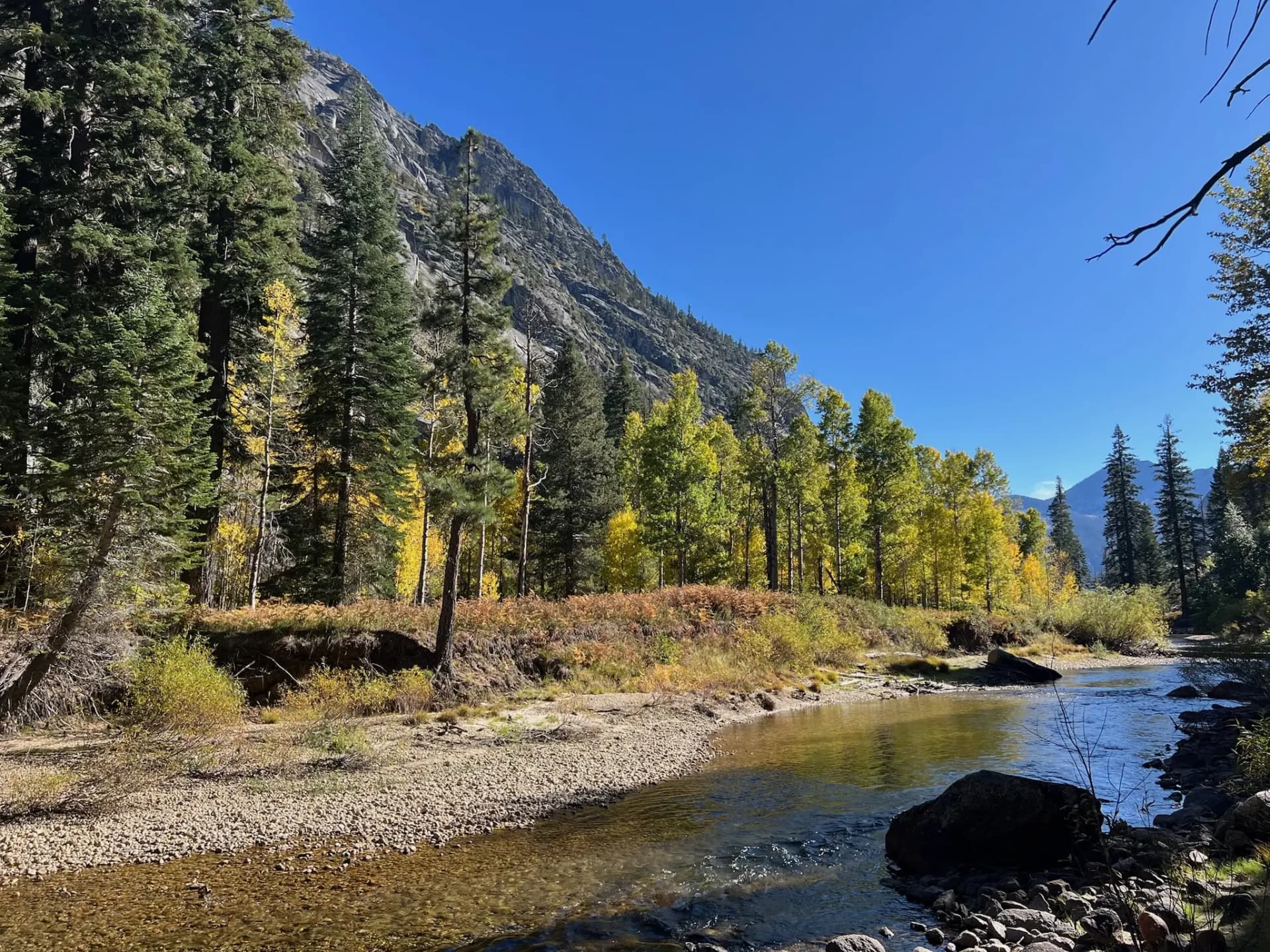 Looking South down Paradise Valley.