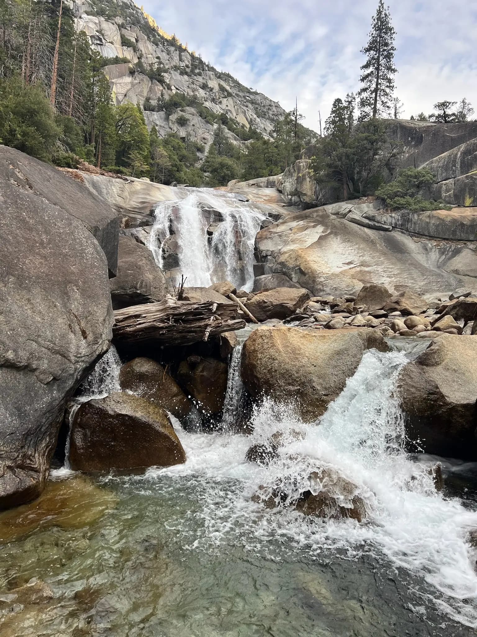 Cascades on the South Fork of the Kings River.