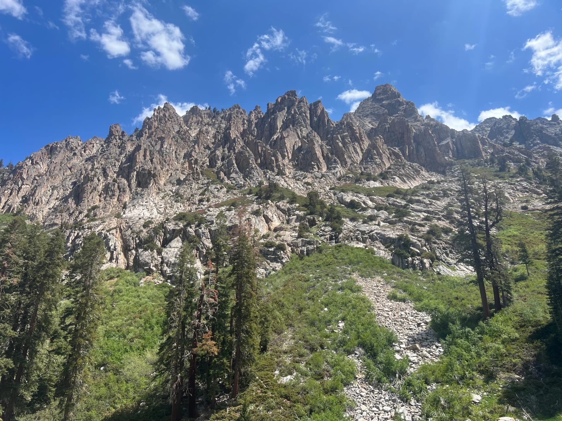 Looking North East towards Mt Eisen
