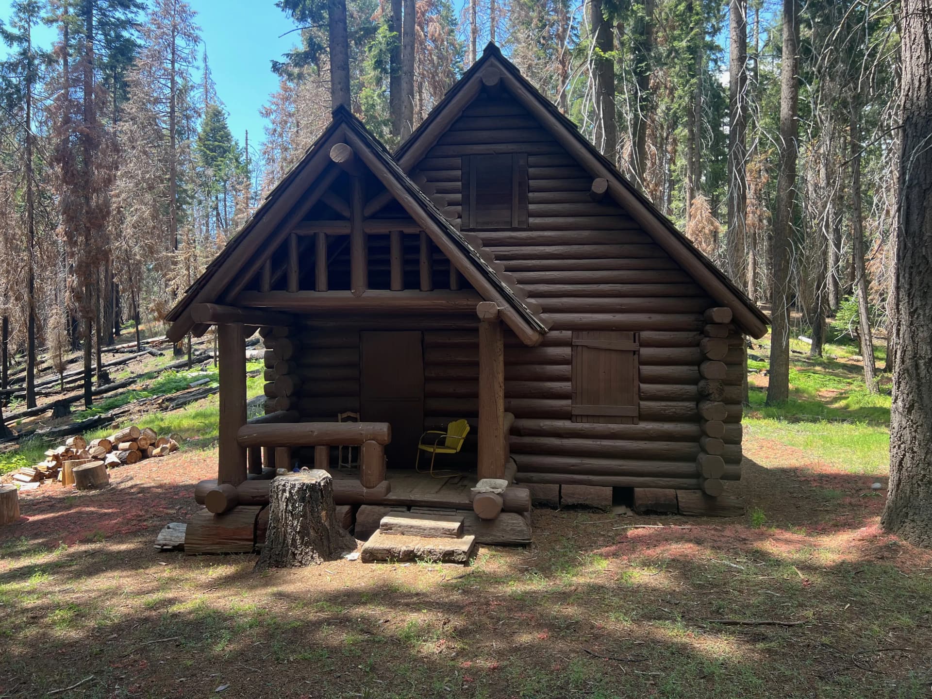 Redwood Meadow Grove cabin.