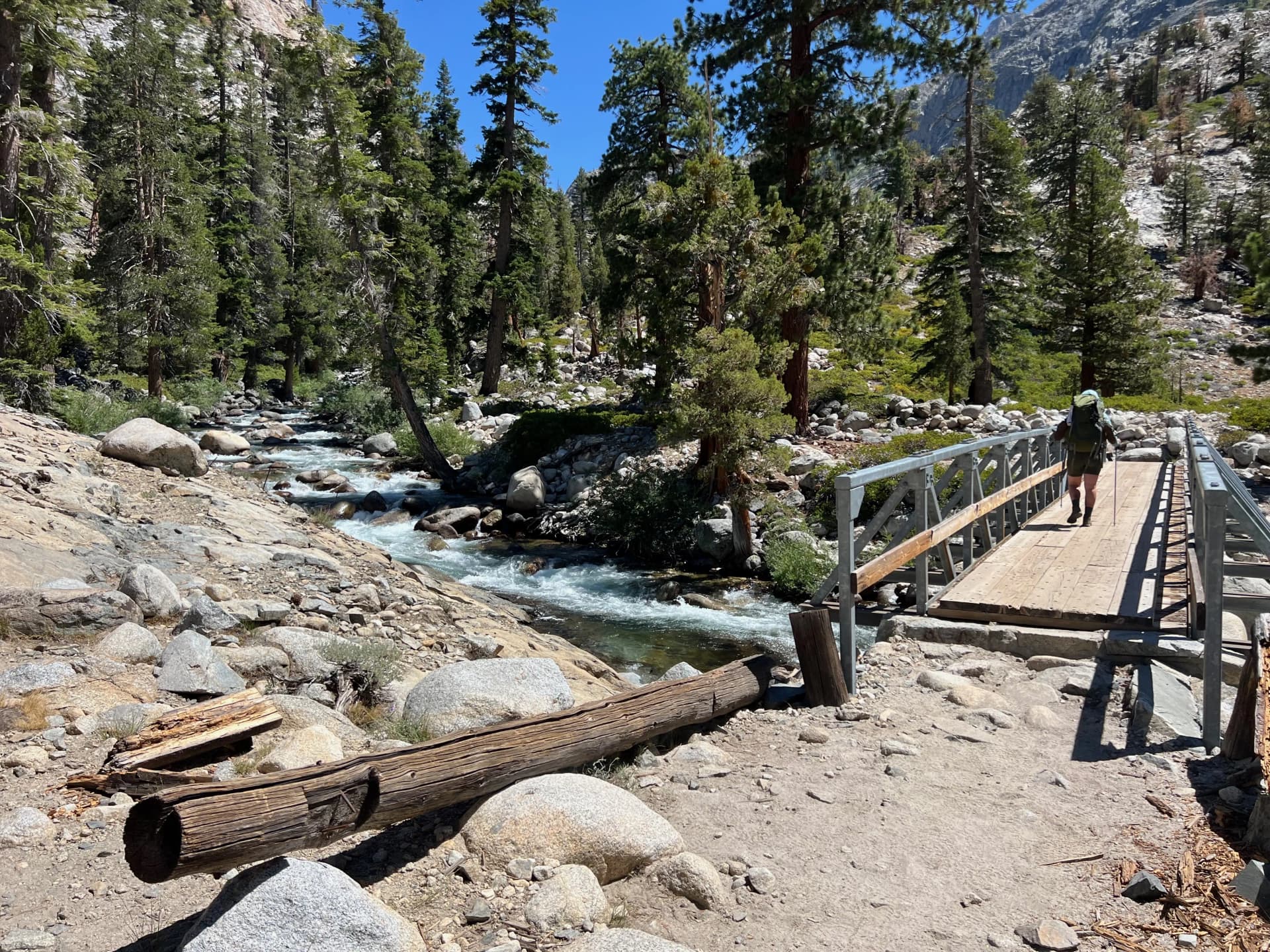 More bridges! This one on the Piute Creek.