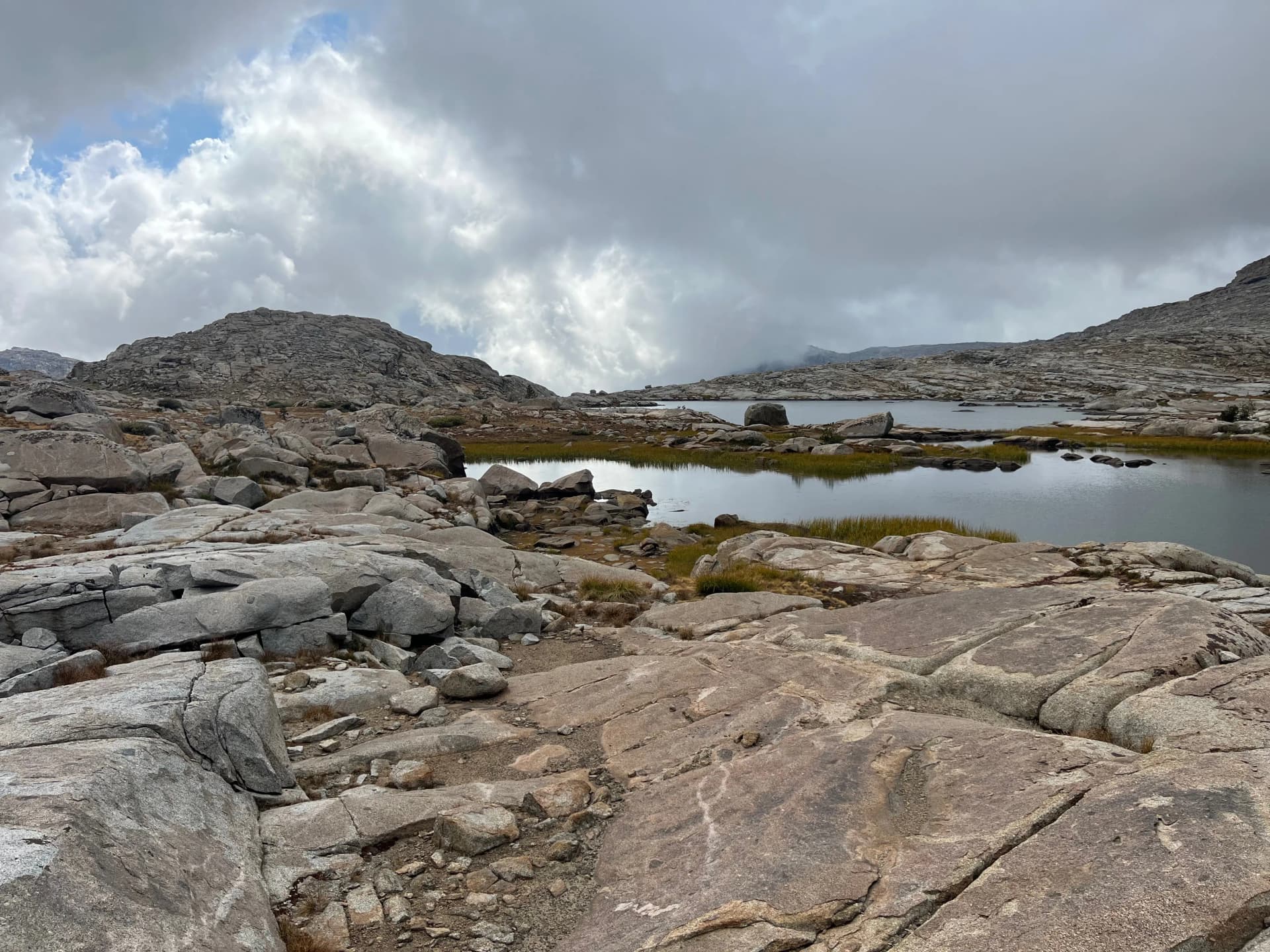 Reaching Topaz Lake at 15:40