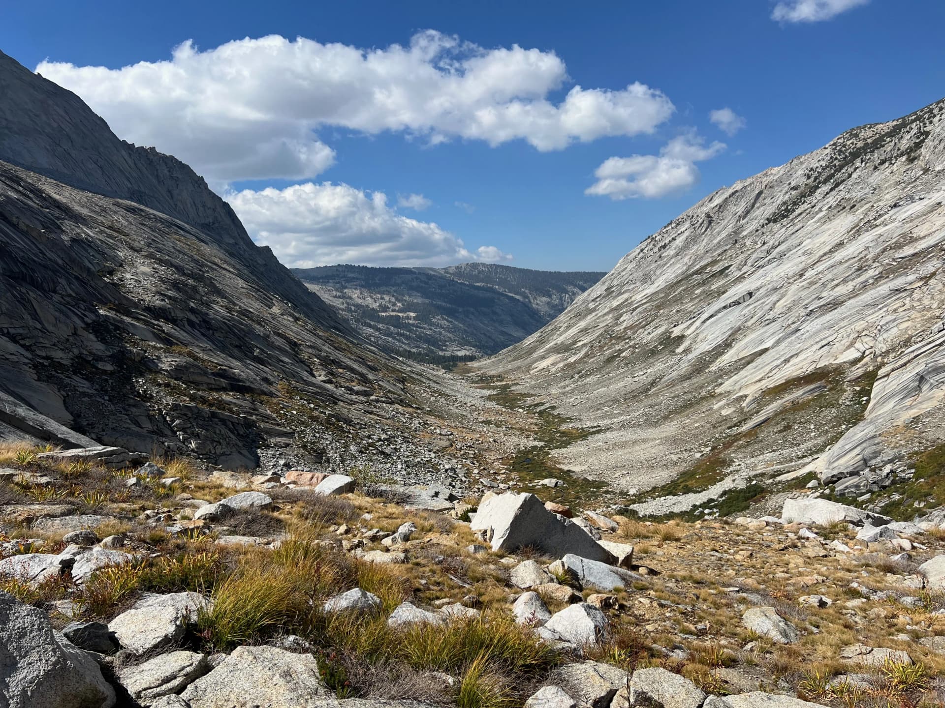 Another view down Deadman Canyon.