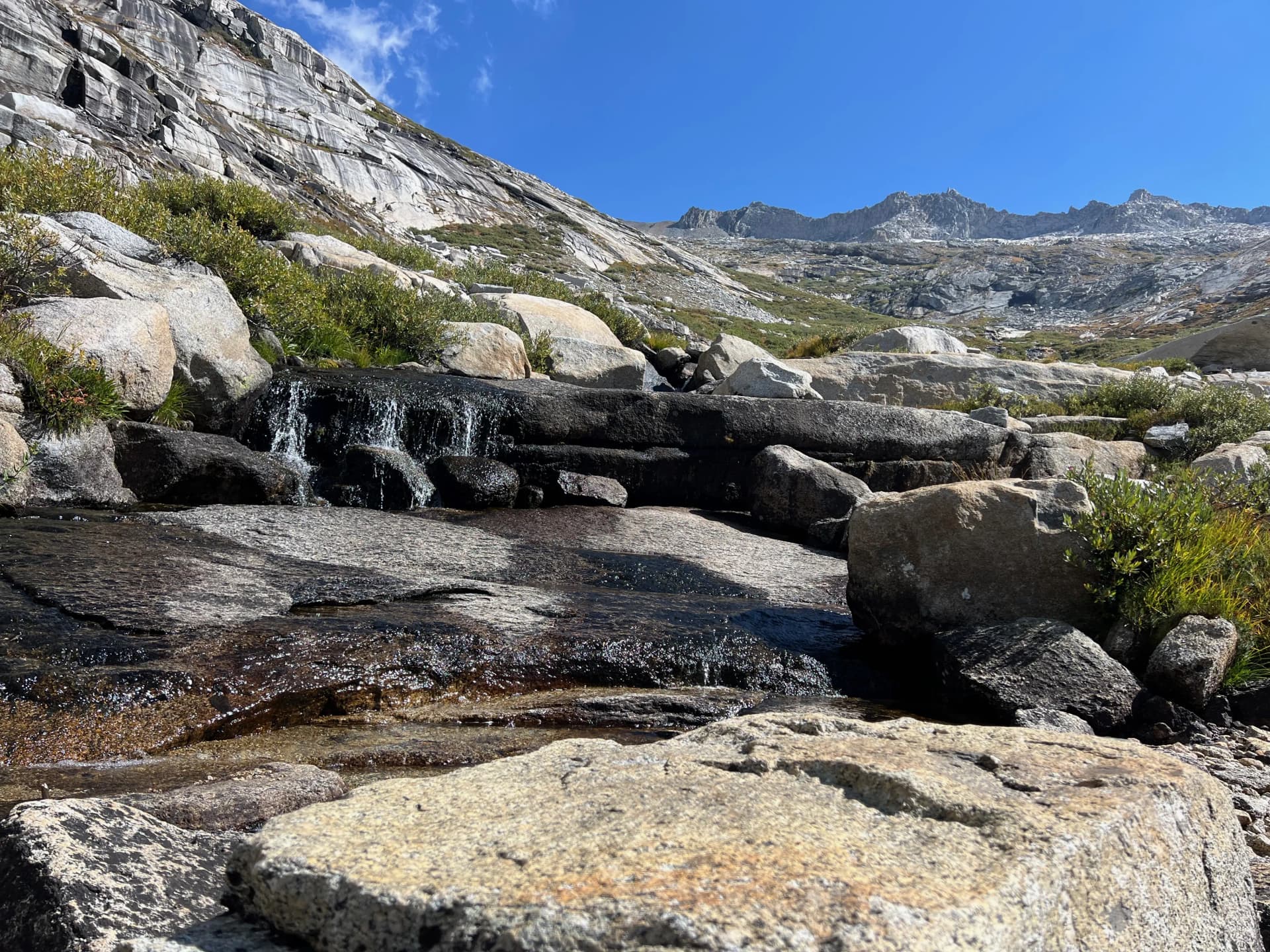 Deadman Canyon stream.