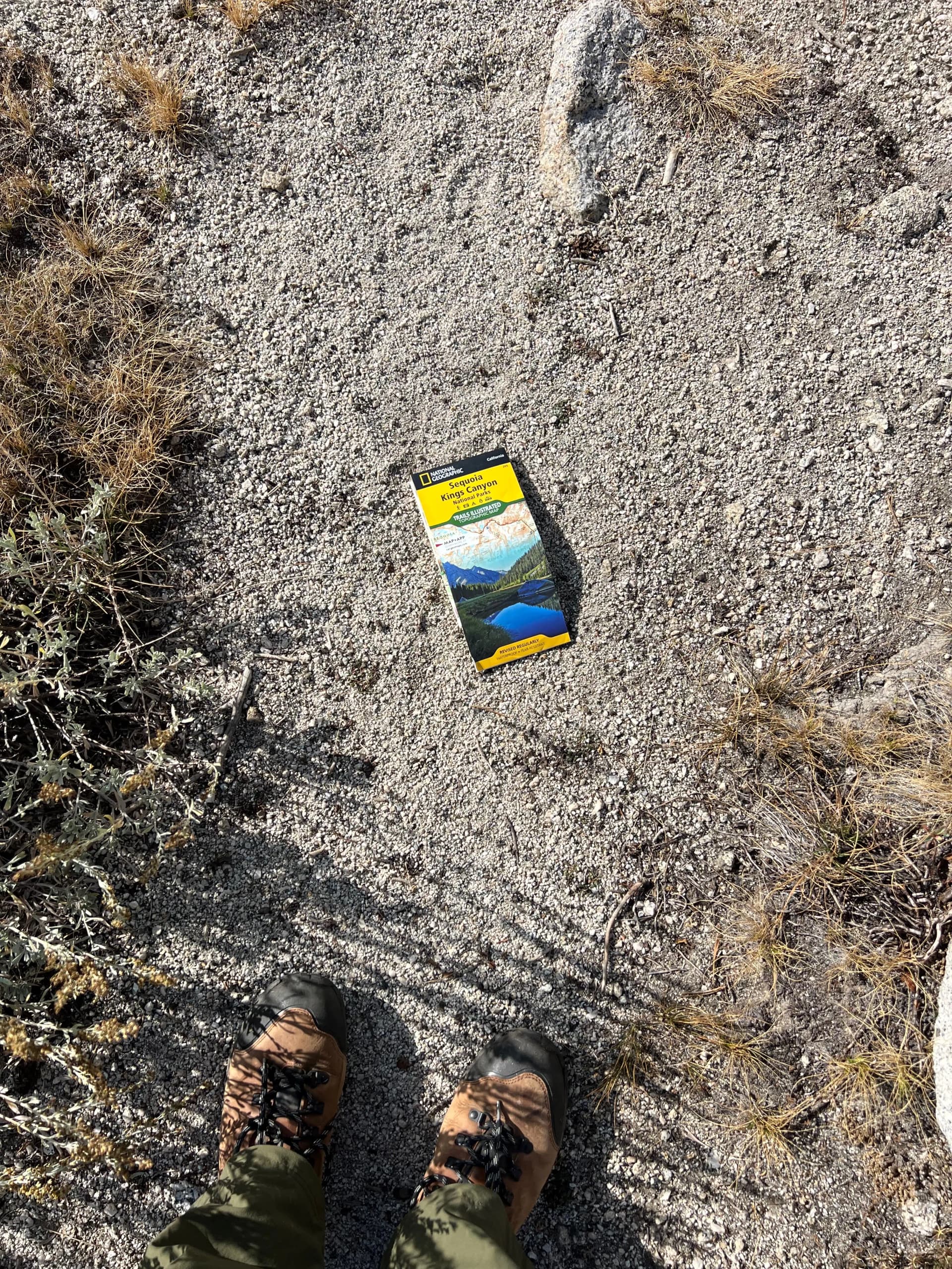 Map I found on the trail.